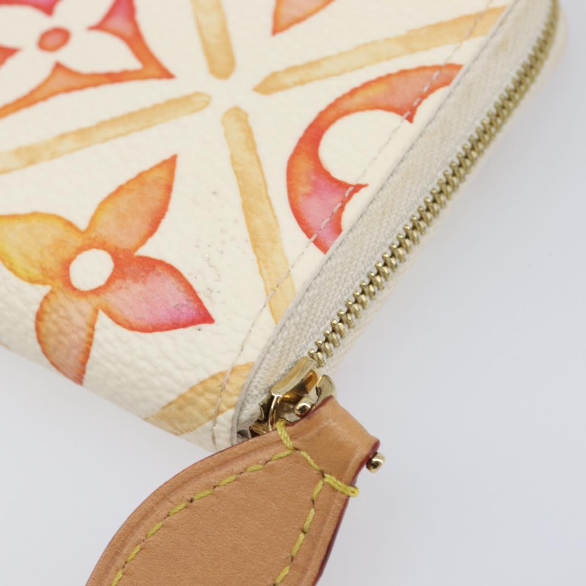 LOUIS VUITTON Monogram Tiles Zippy Coin Purse M83658 LV Auth 205926M