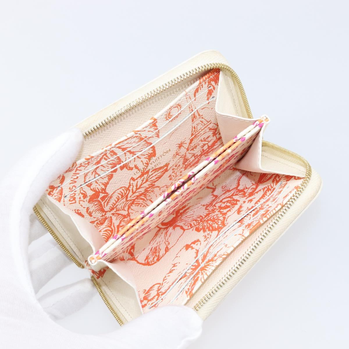 LOUIS VUITTON Monogram Tiles Zippy Coin Purse M83658 LV Auth 205926M