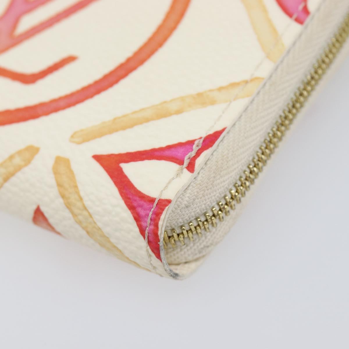 LOUIS VUITTON Monogram Tiles Zippy Coin Purse M83658 LV Auth 205926M