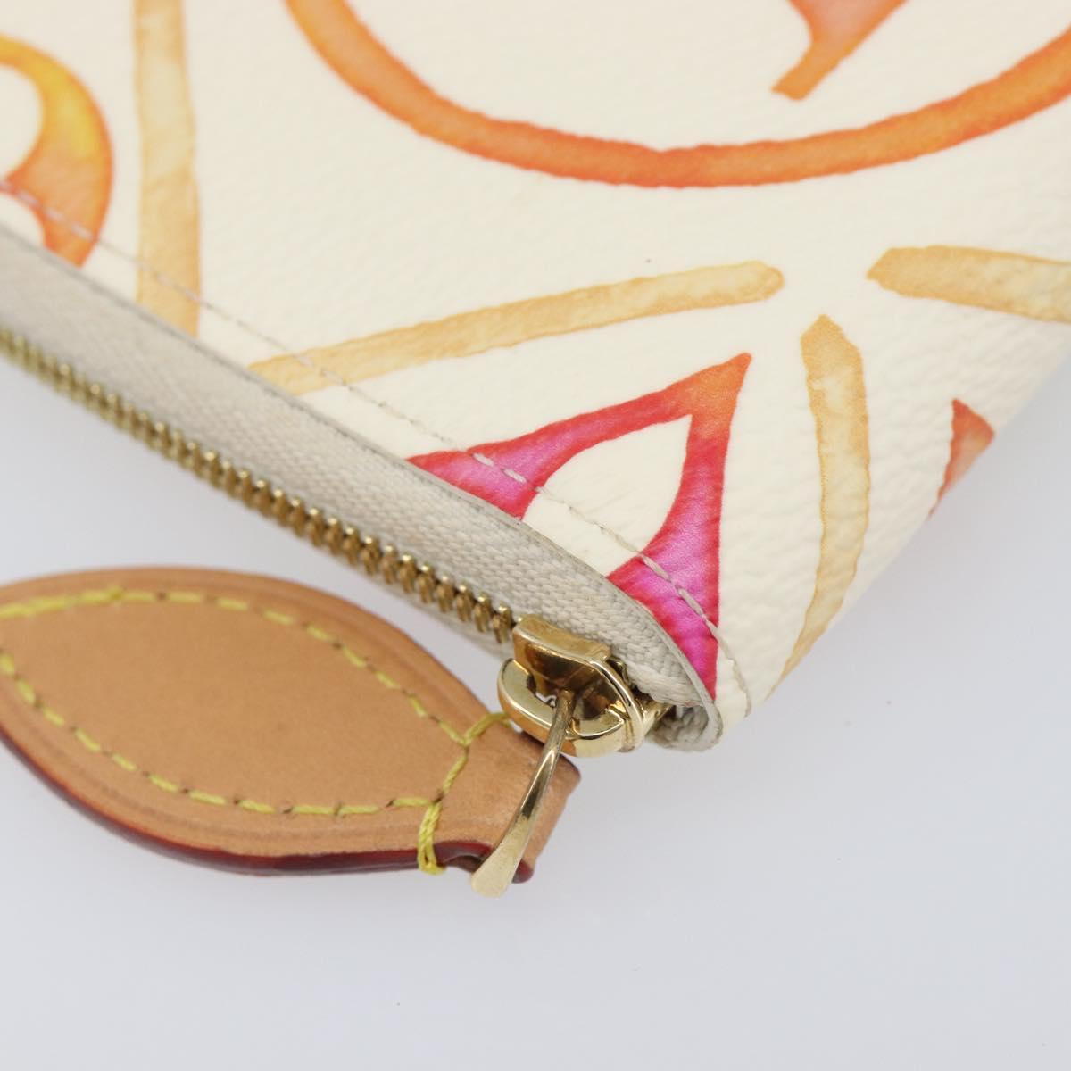 LOUIS VUITTON Monogram Tiles Zippy Coin Purse M83658 LV Auth 205926M
