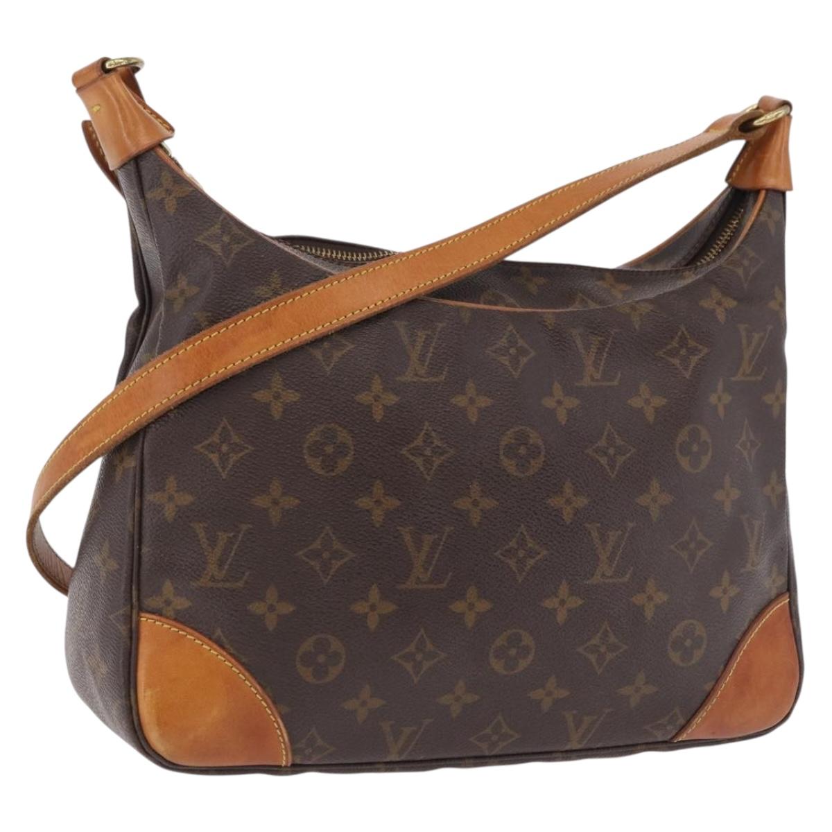 LOUIS VUITTON Monogram Boulogne 30 Shoulder Bag M51265 LV Auth 205935