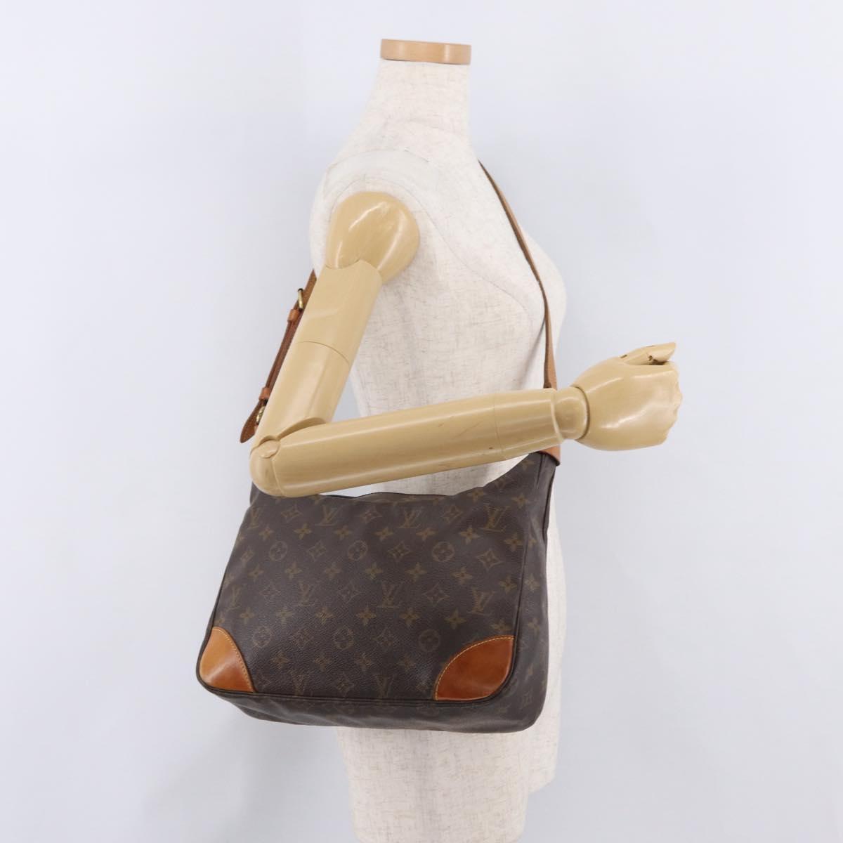 LOUIS VUITTON Monogram Boulogne 30 Shoulder Bag M51265 LV Auth 205935