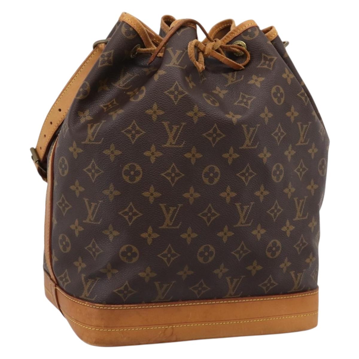 LOUIS VUITTON Monogram Noe Shoulder Bag M42224 LV Auth 205936