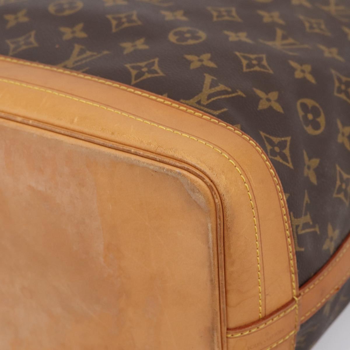 LOUIS VUITTON Monogram Noe Shoulder Bag M42224 LV Auth 205936