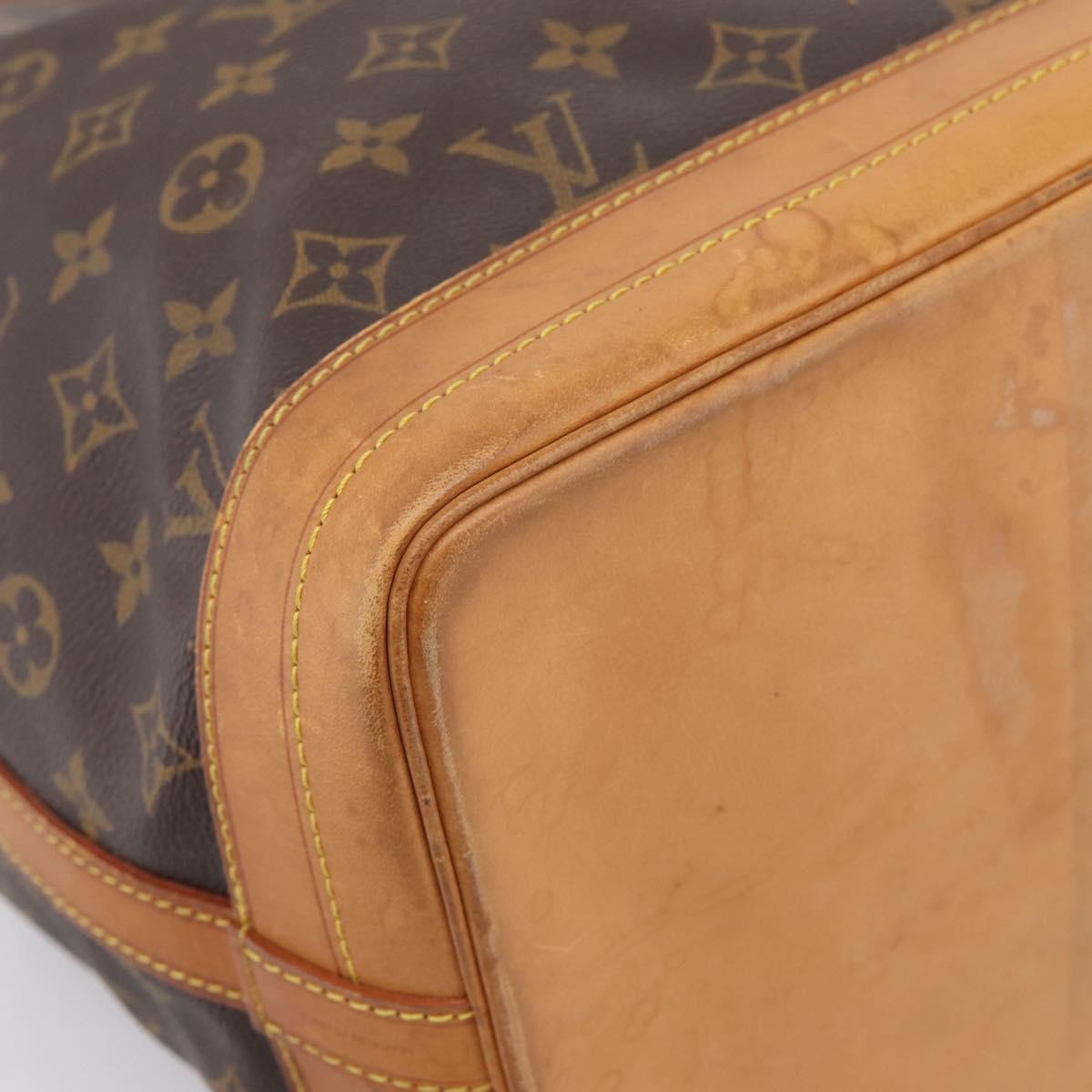 LOUIS VUITTON Monogram Noe Shoulder Bag M42224 LV Auth 205936