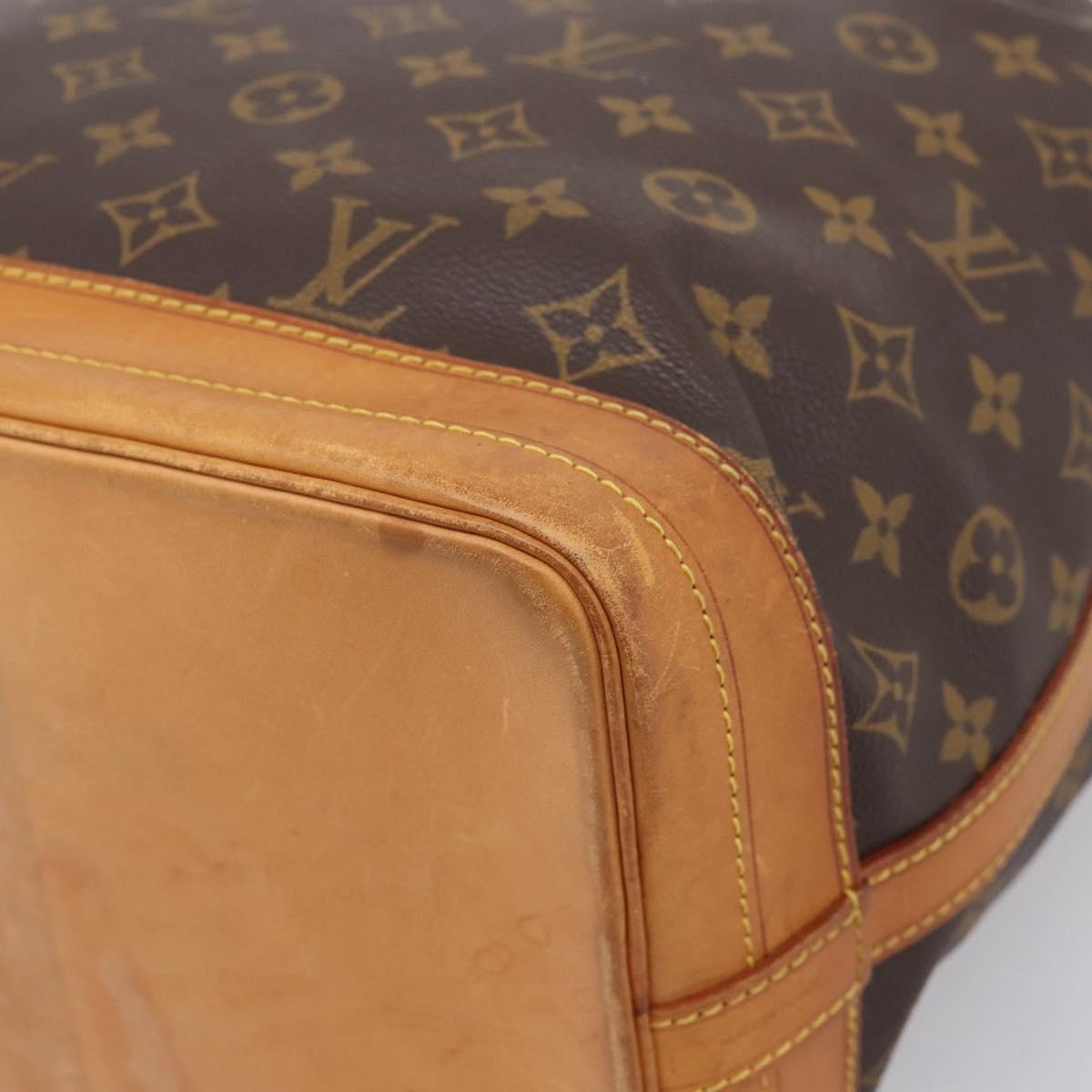 LOUIS VUITTON Monogram Noe Shoulder Bag M42224 LV Auth 205936