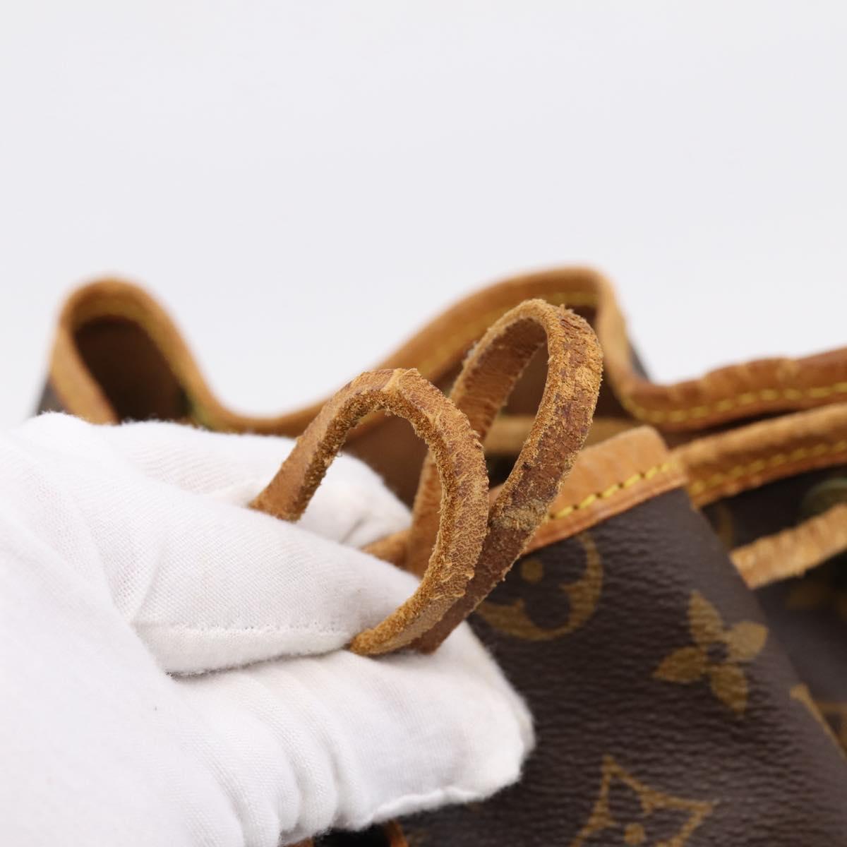 LOUIS VUITTON Monogram Noe Shoulder Bag M42224 LV Auth 205936