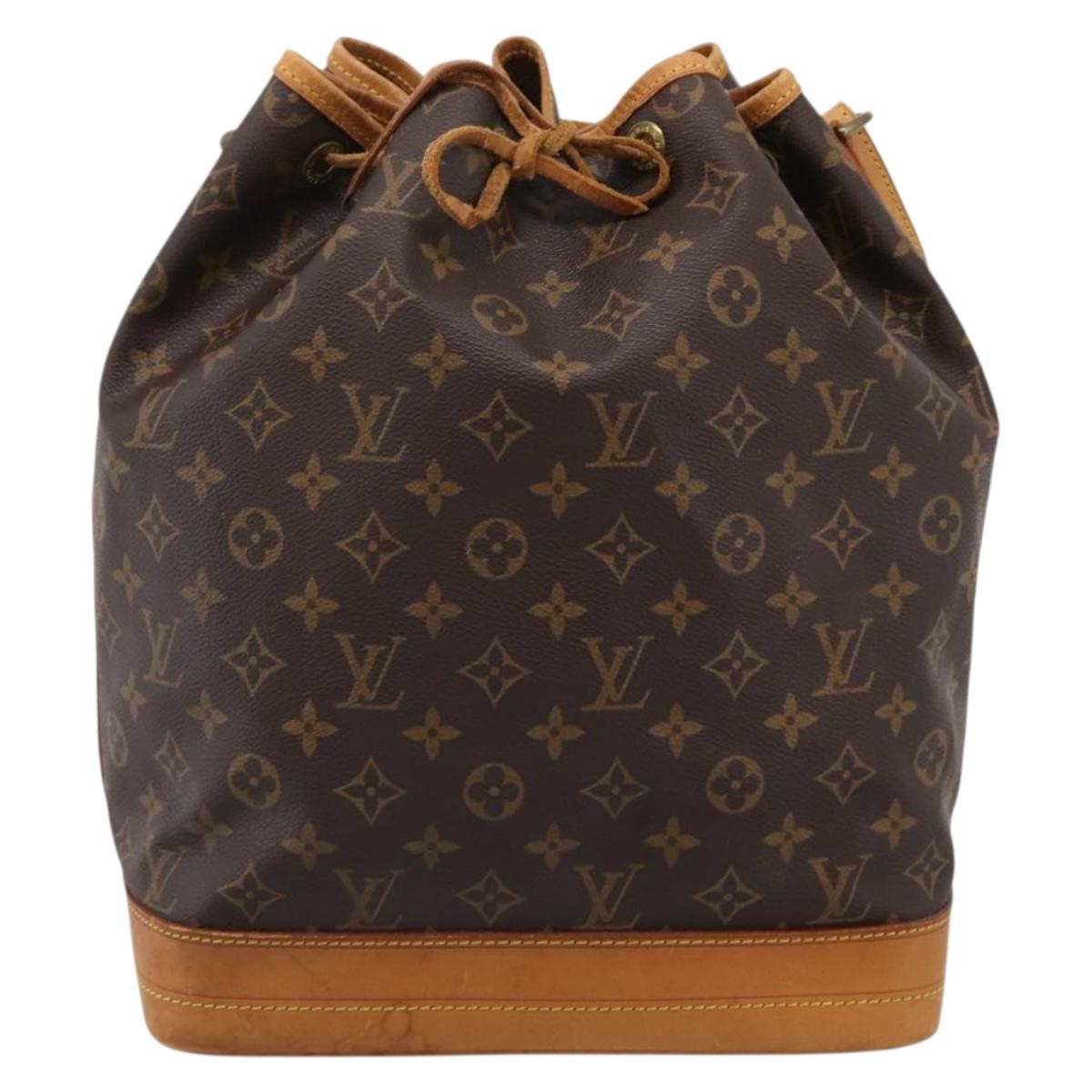 LOUIS VUITTON Monogram Noe Shoulder Bag M42224 LV Auth 205936