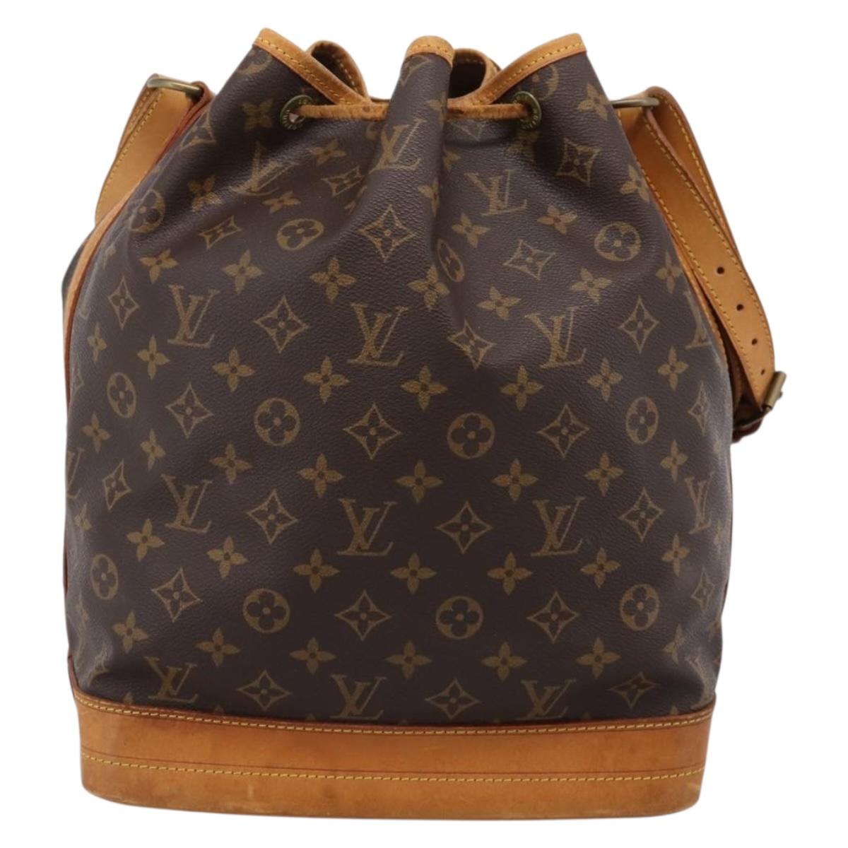 LOUIS VUITTON Monogram Noe Shoulder Bag M42224 LV Auth 205936
