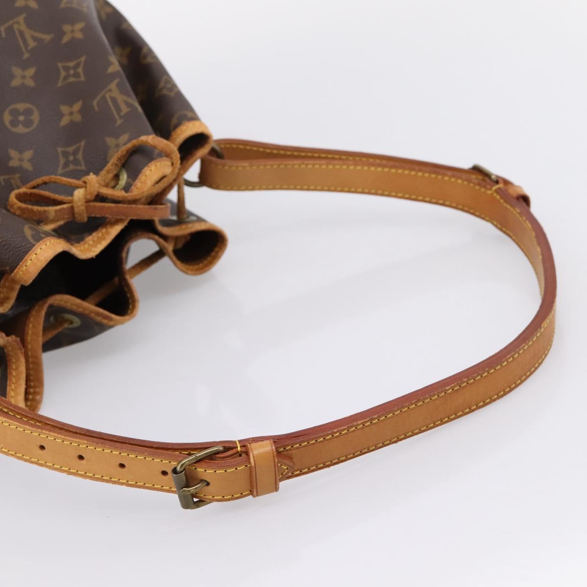 LOUIS VUITTON Monogram Noe Shoulder Bag M42224 LV Auth 205936