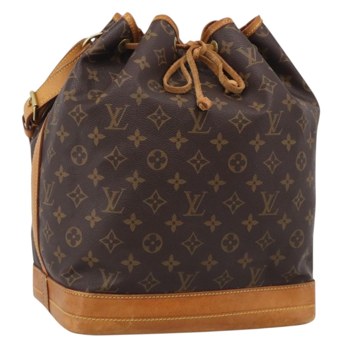 LOUIS VUITTON Monogram Noe Shoulder Bag M42224 LV Auth 205937