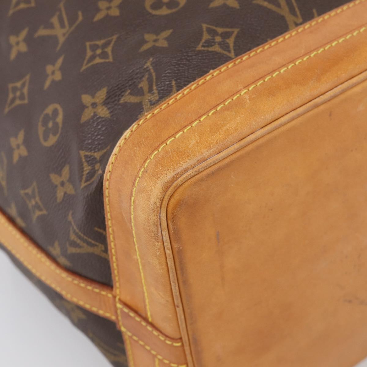 LOUIS VUITTON Monogram Noe Shoulder Bag M42224 LV Auth 205937