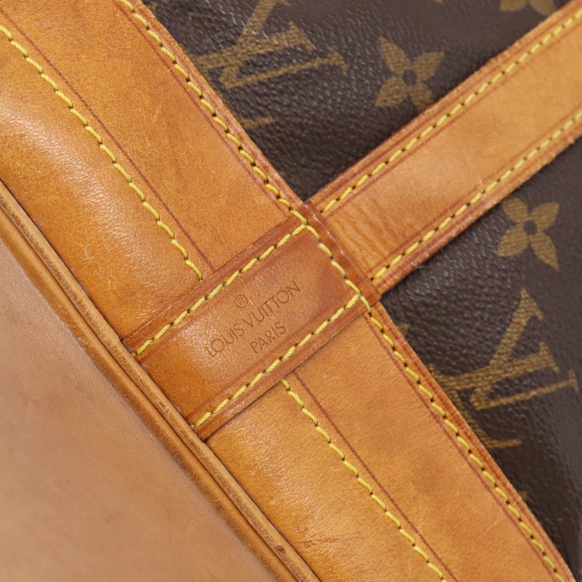 LOUIS VUITTON Monogram Noe Shoulder Bag M42224 LV Auth 205937