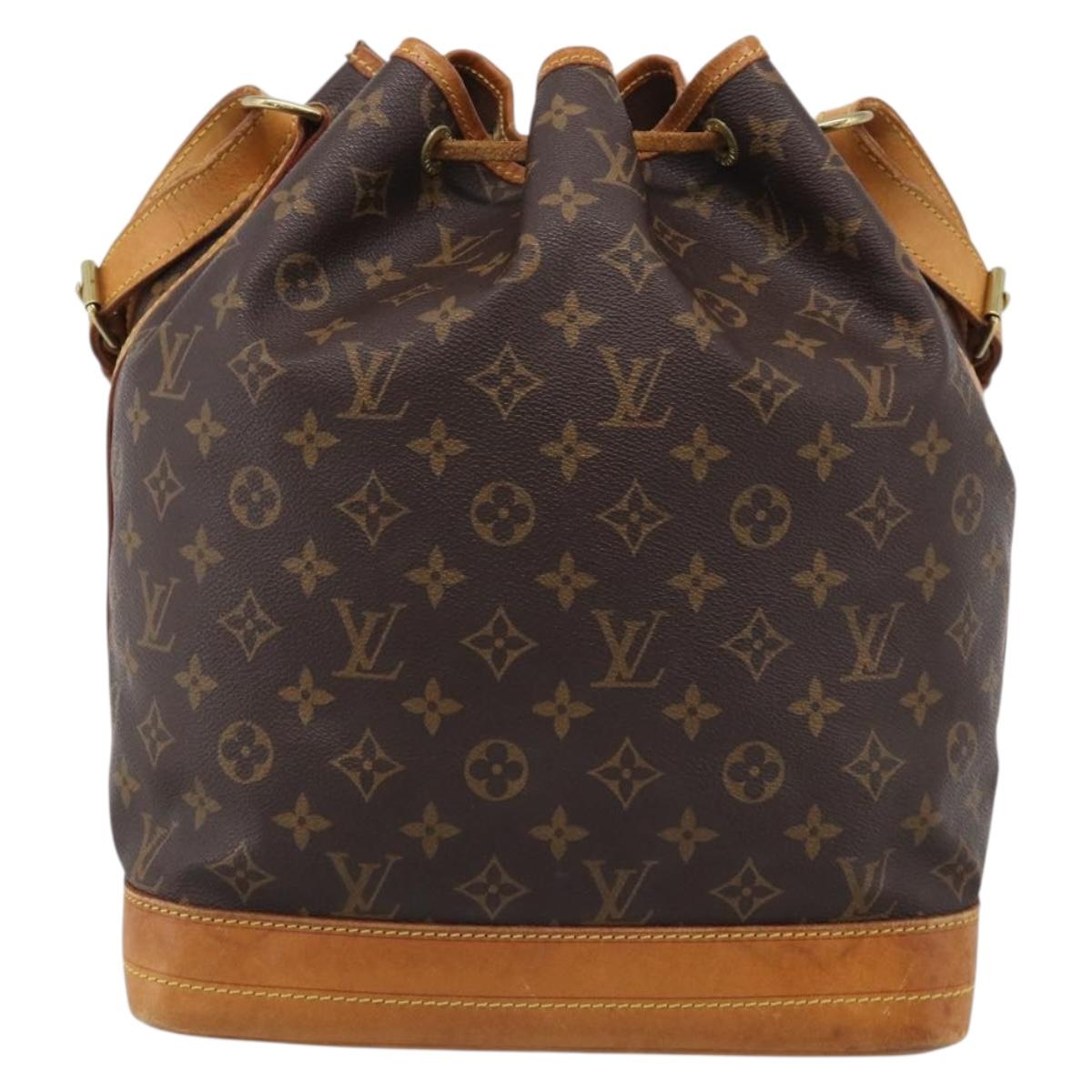 LOUIS VUITTON Monogram Noe Shoulder Bag M42224 LV Auth 205937