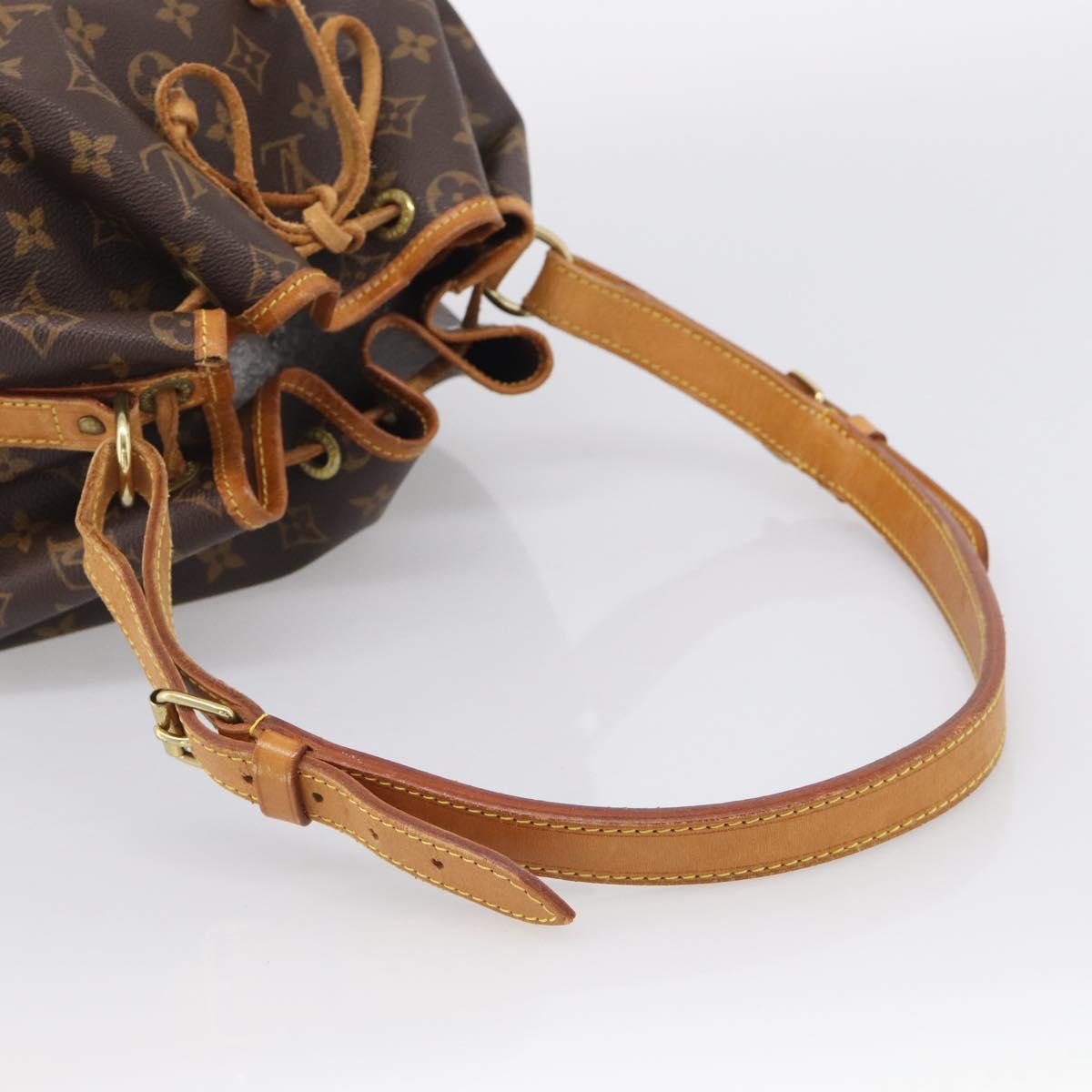 LOUIS VUITTON Monogram Noe Shoulder Bag M42224 LV Auth 205937