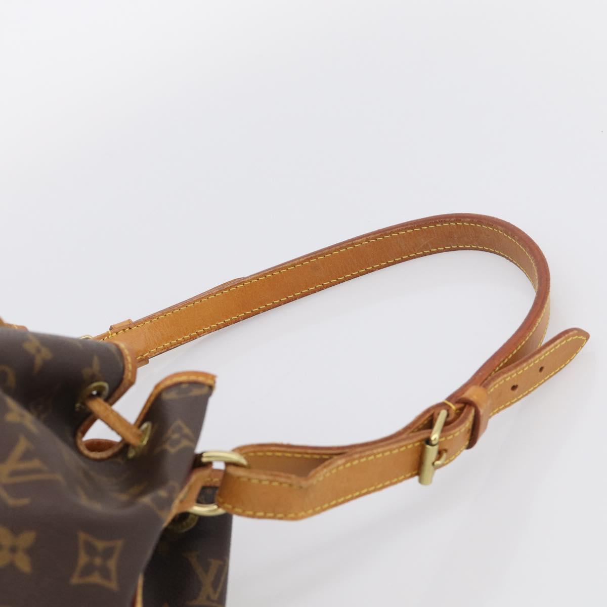 LOUIS VUITTON Monogram Noe Shoulder Bag M42224 LV Auth 205937