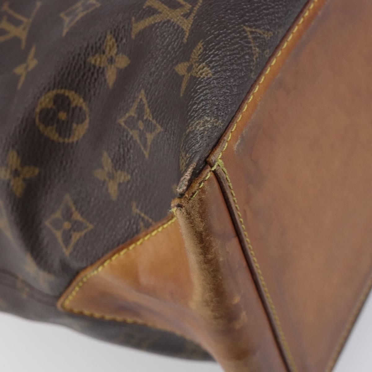LOUIS VUITTON Monogram Cabas Mezzo Tote Bag M51151 LV Auth 205938