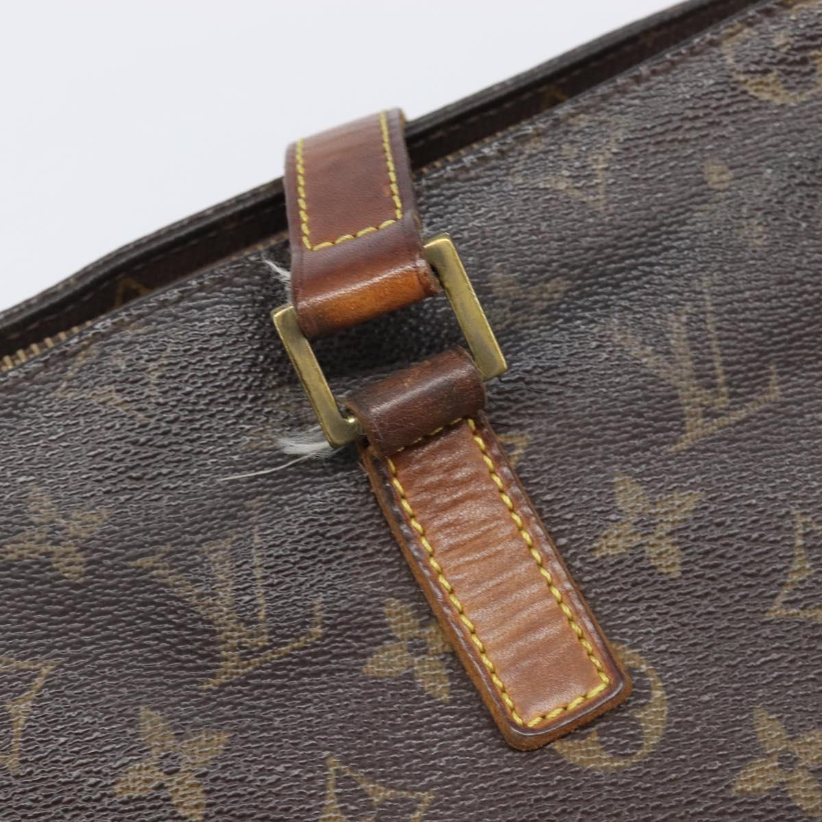 LOUIS VUITTON Monogram Cabas Mezzo Tote Bag M51151 LV Auth 205938