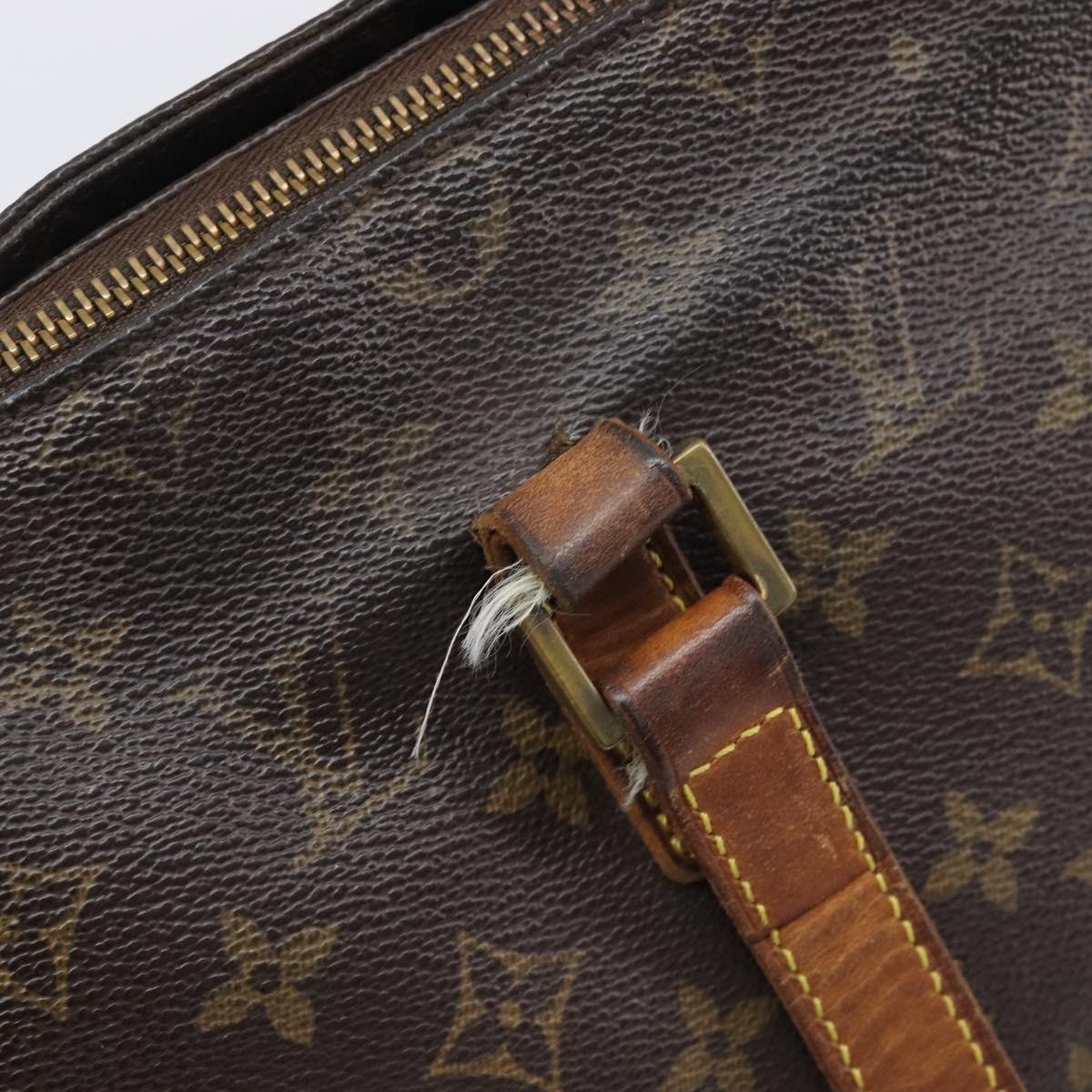 LOUIS VUITTON Monogram Cabas Mezzo Tote Bag M51151 LV Auth 205938