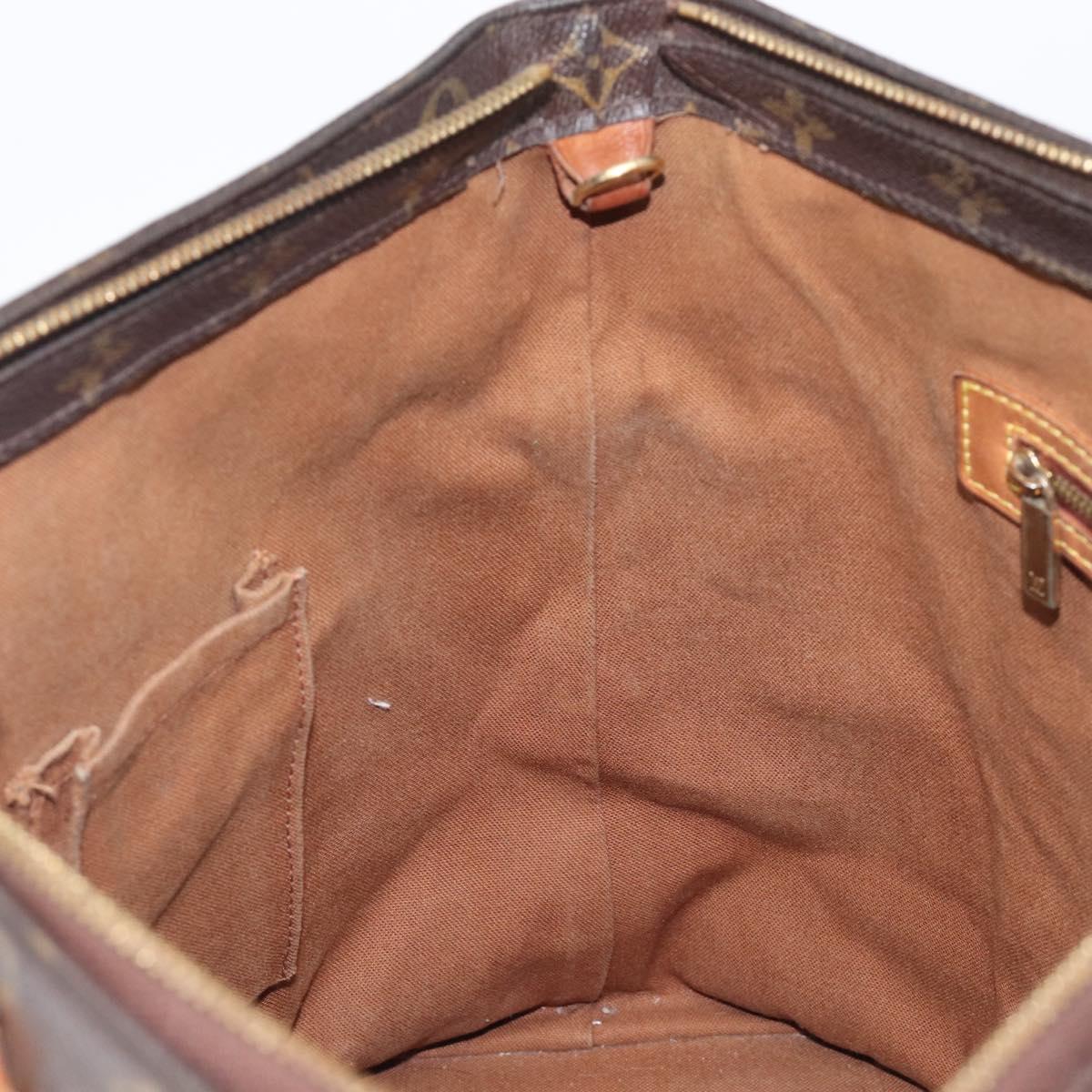LOUIS VUITTON Monogram Cabas Mezzo Tote Bag M51151 LV Auth 205938
