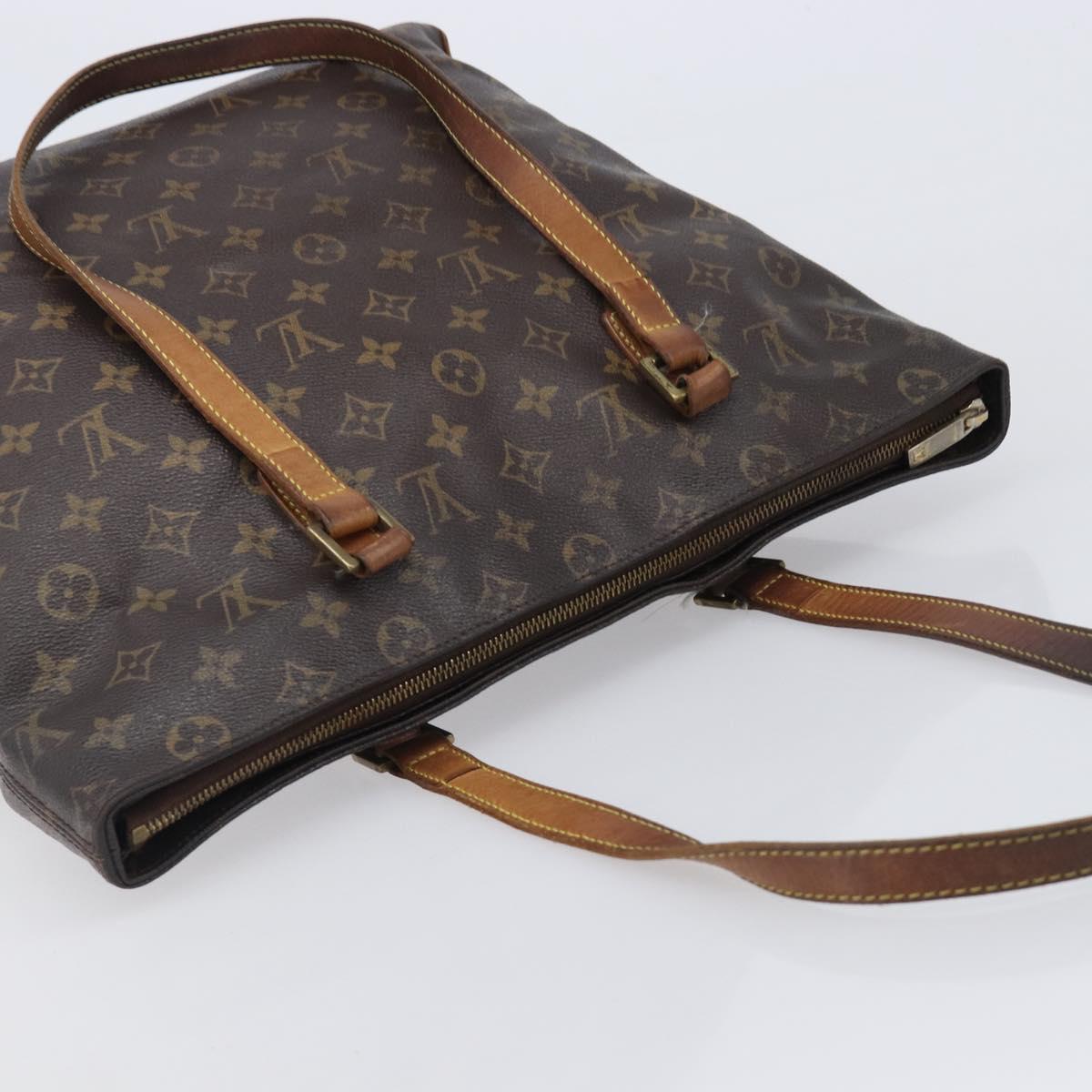LOUIS VUITTON Monogram Cabas Mezzo Tote Bag M51151 LV Auth 205938