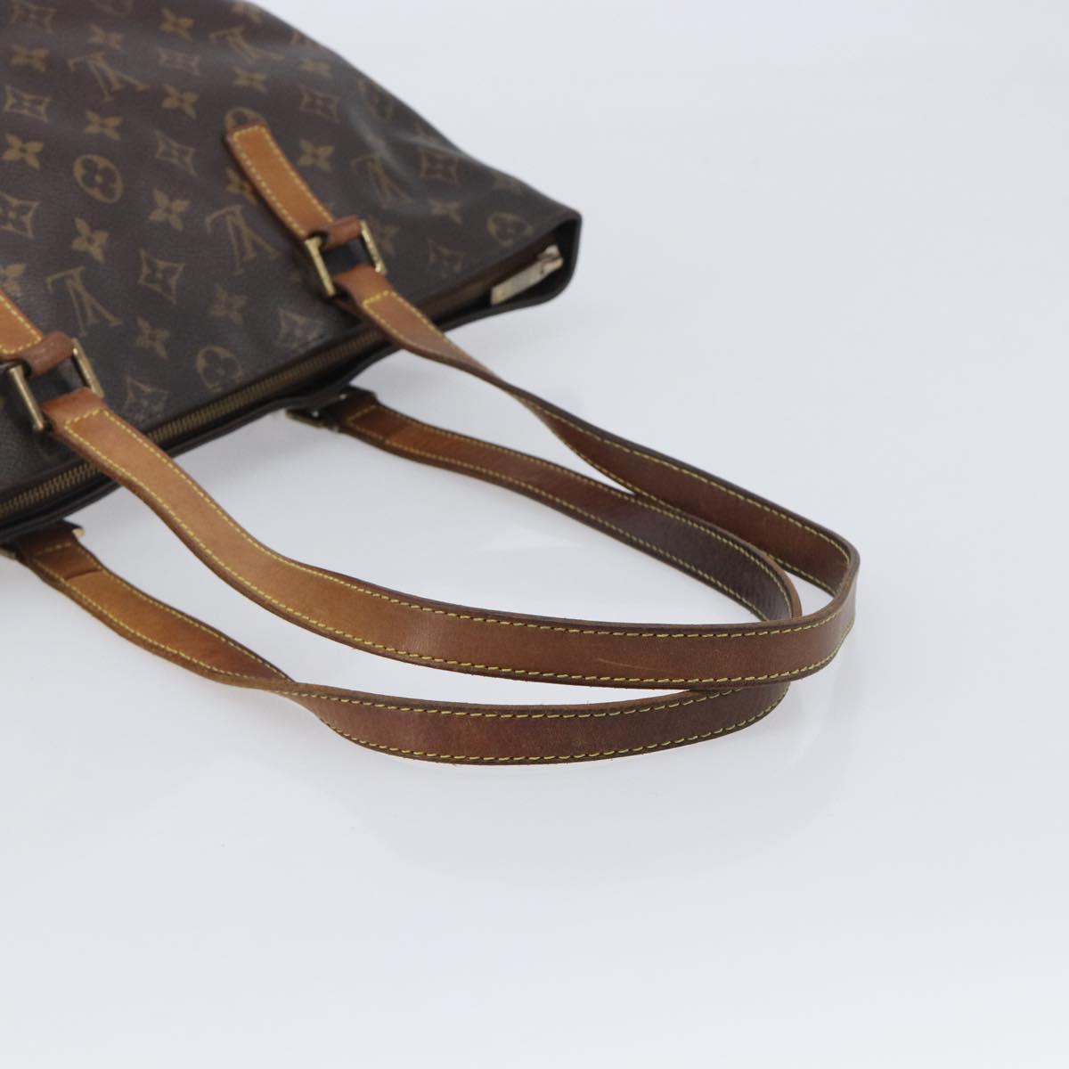 LOUIS VUITTON Monogram Cabas Mezzo Tote Bag M51151 LV Auth 205938