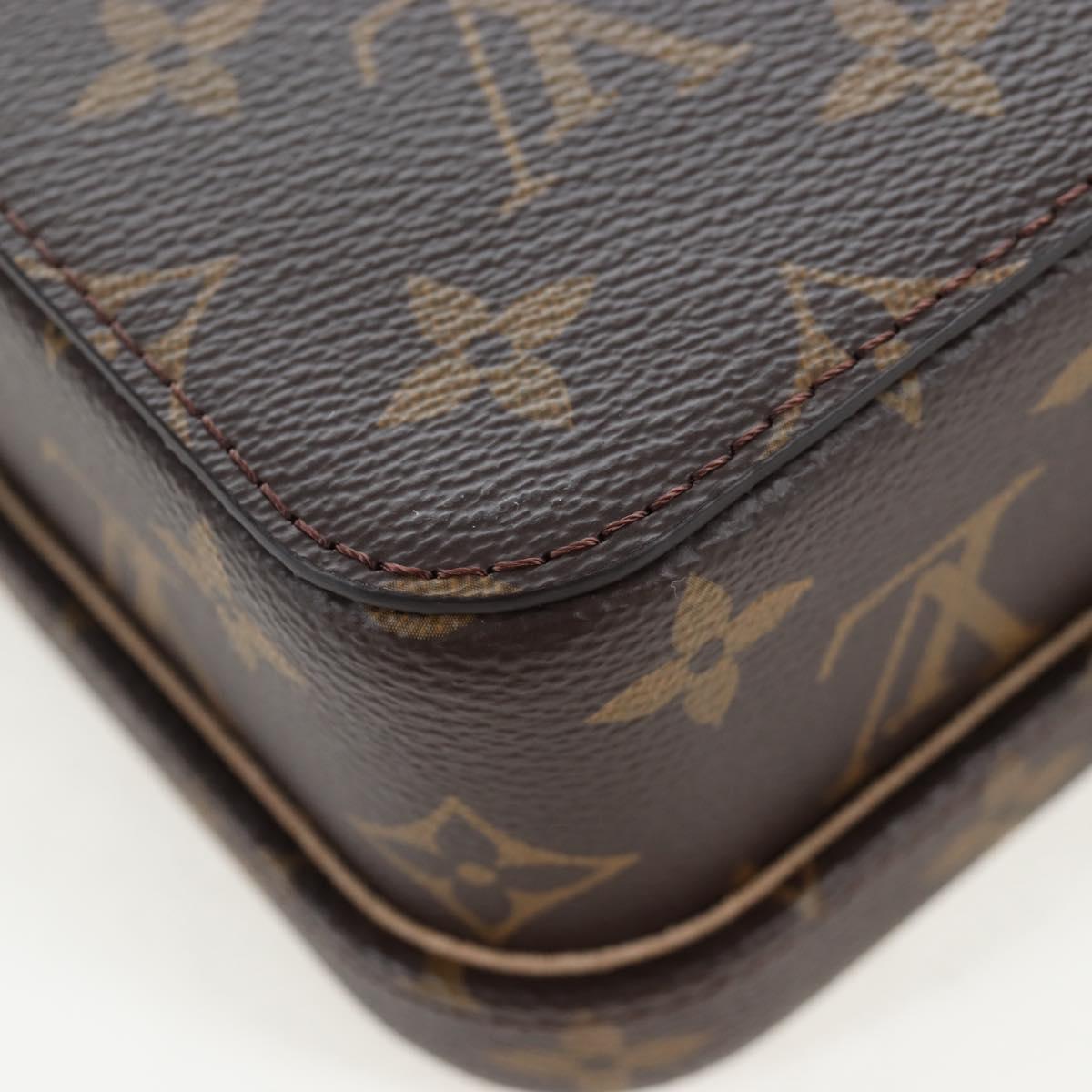 LOUIS VUITTON Monogram Jewelry Box LV Auth 205939M