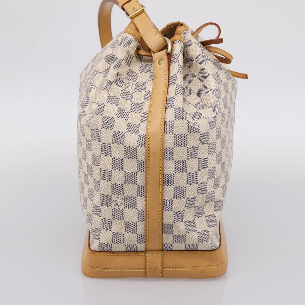 LOUIS VUITTON Damier Azur Noe Shoulder Bag N42222 LV Auth 205948V