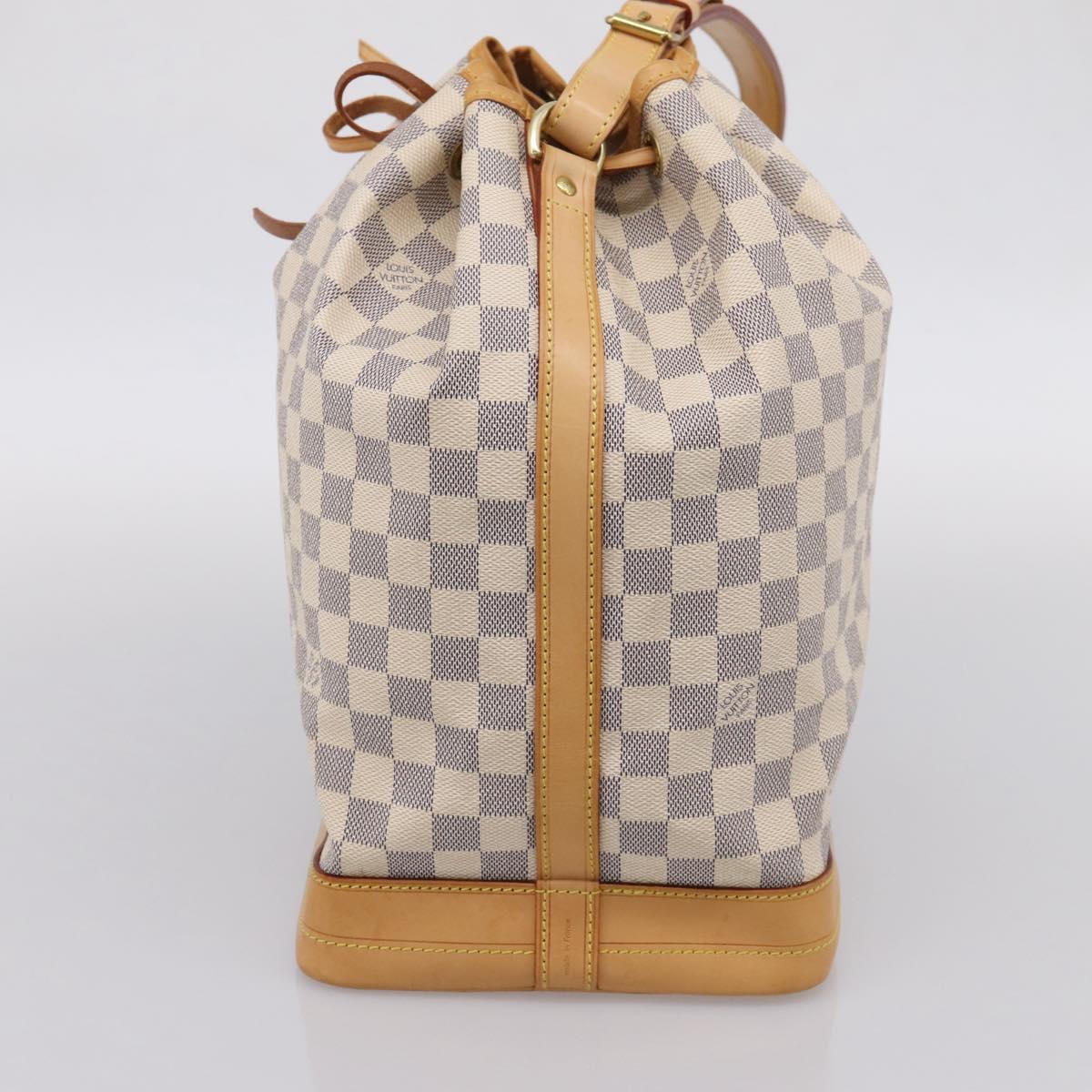 LOUIS VUITTON Damier Azur Noe Shoulder Bag N42222 LV Auth 205948V