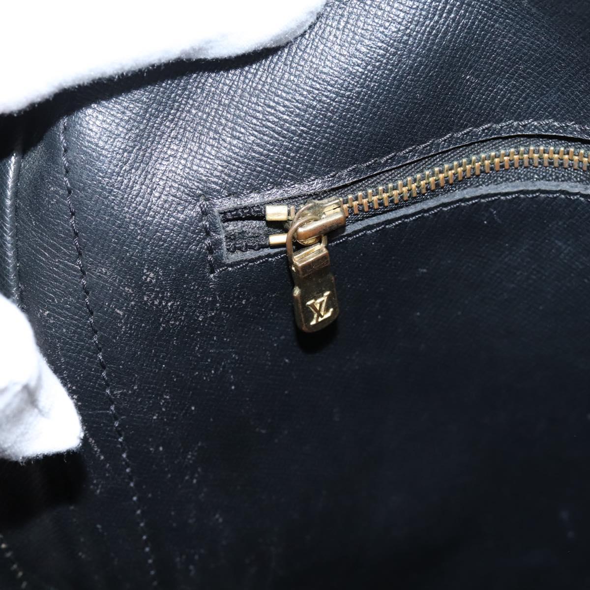 LOUIS VUITTON Epi Porte Documents Voyage Business Bag Black M54475 Auth 205949