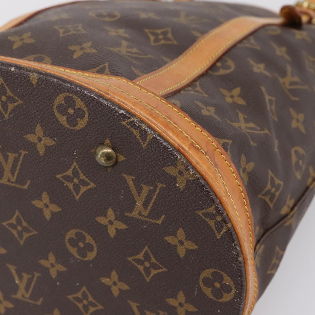 LOUIS VUITTON Monogram Bucket GM Shoulder Bag M42236 LV Auth 205955