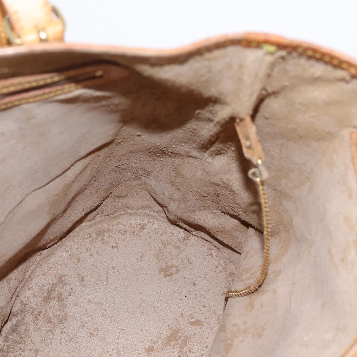 LOUIS VUITTON Monogram Bucket GM Shoulder Bag M42236 LV Auth 205955