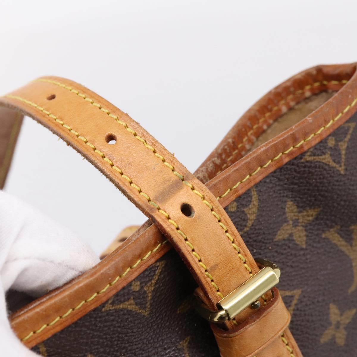 LOUIS VUITTON Monogram Bucket GM Shoulder Bag M42236 LV Auth 205955