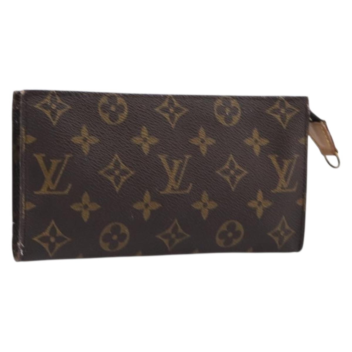 LOUIS VUITTON Monogram Bucket GM Pouch Accessory Pouch LV Auth 205956
