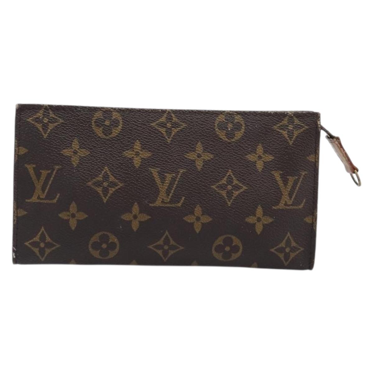LOUIS VUITTON Monogram Bucket GM Pouch Accessory Pouch LV Auth 205956