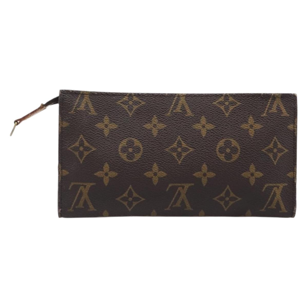 LOUIS VUITTON Monogram Bucket GM Pouch Accessory Pouch LV Auth 205956