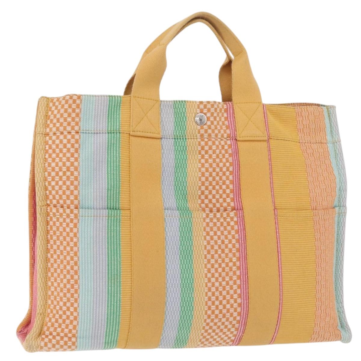 HERMES Fourre Tout MM Hand Bag New York Madison Store Exclusive Auth 205957V