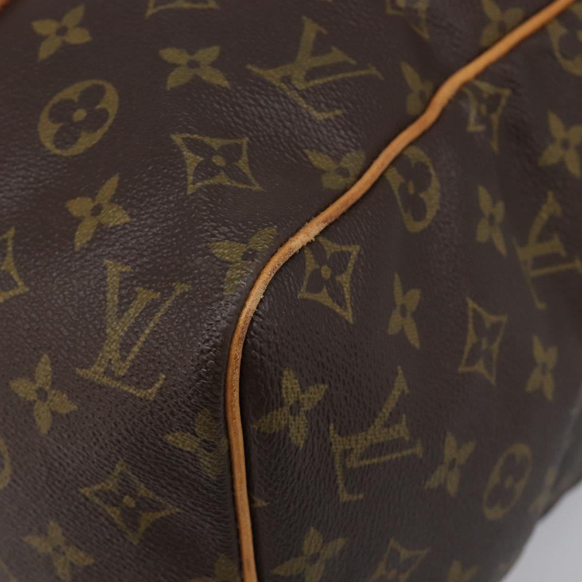LOUIS VUITTON Monogram Sac Souple 35 Boston Bag M41626 LV Auth 205959
