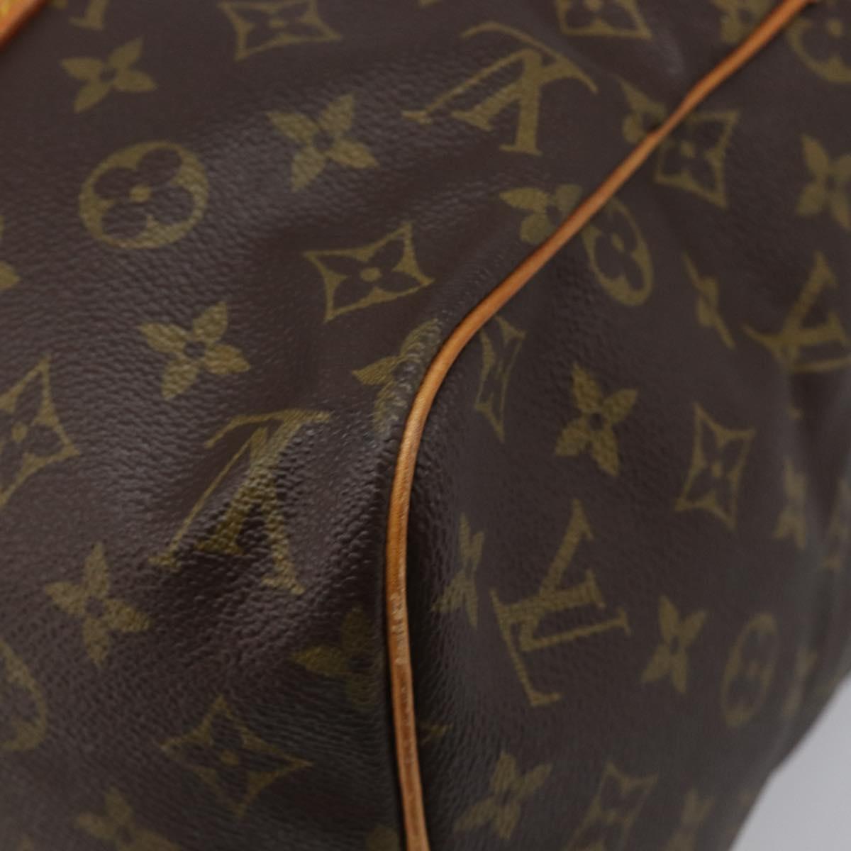 LOUIS VUITTON Monogram Sac Souple 35 Boston Bag M41626 LV Auth 205959