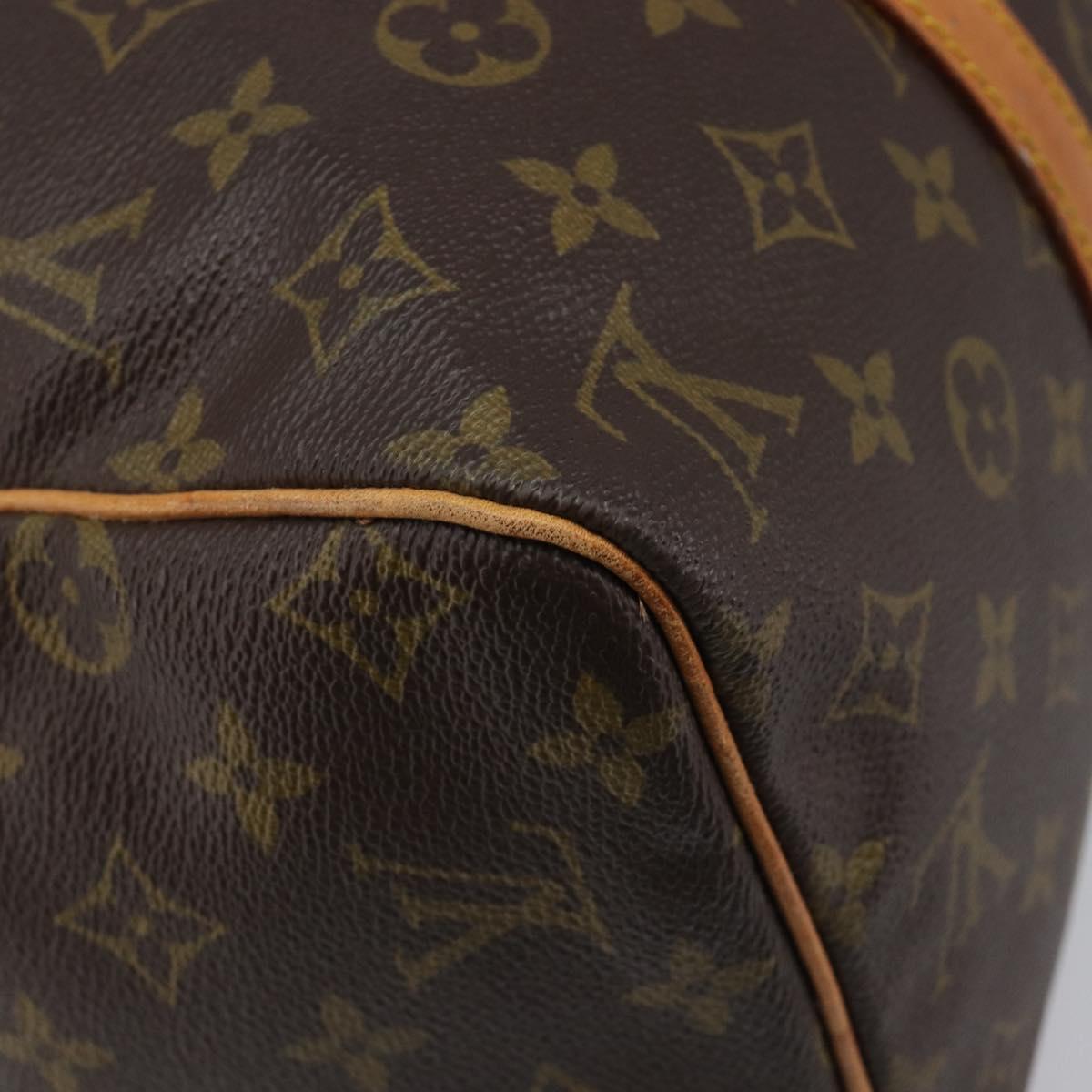 LOUIS VUITTON Monogram Sac Souple 35 Boston Bag M41626 LV Auth 205959