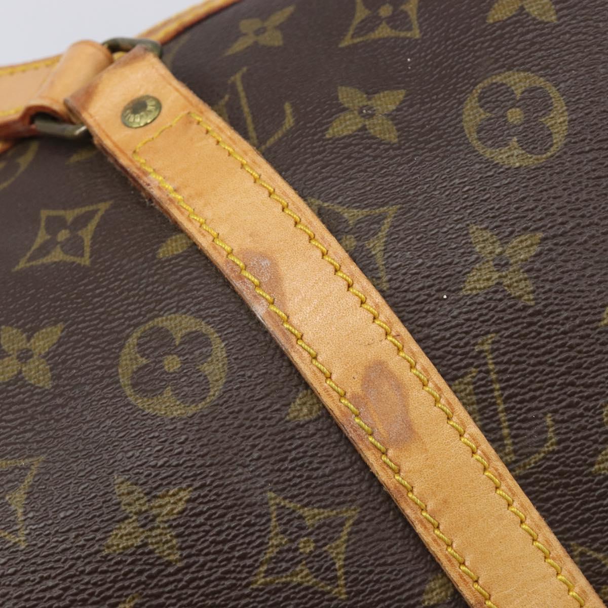 LOUIS VUITTON Monogram Sac Souple 35 Boston Bag M41626 LV Auth 205959