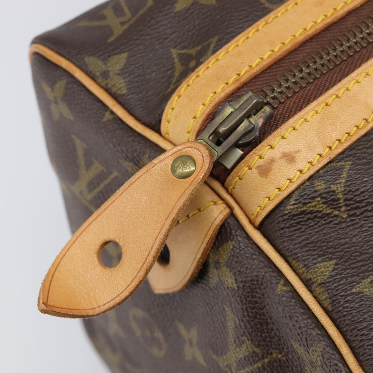LOUIS VUITTON Monogram Sac Souple 35 Boston Bag M41626 LV Auth 205959