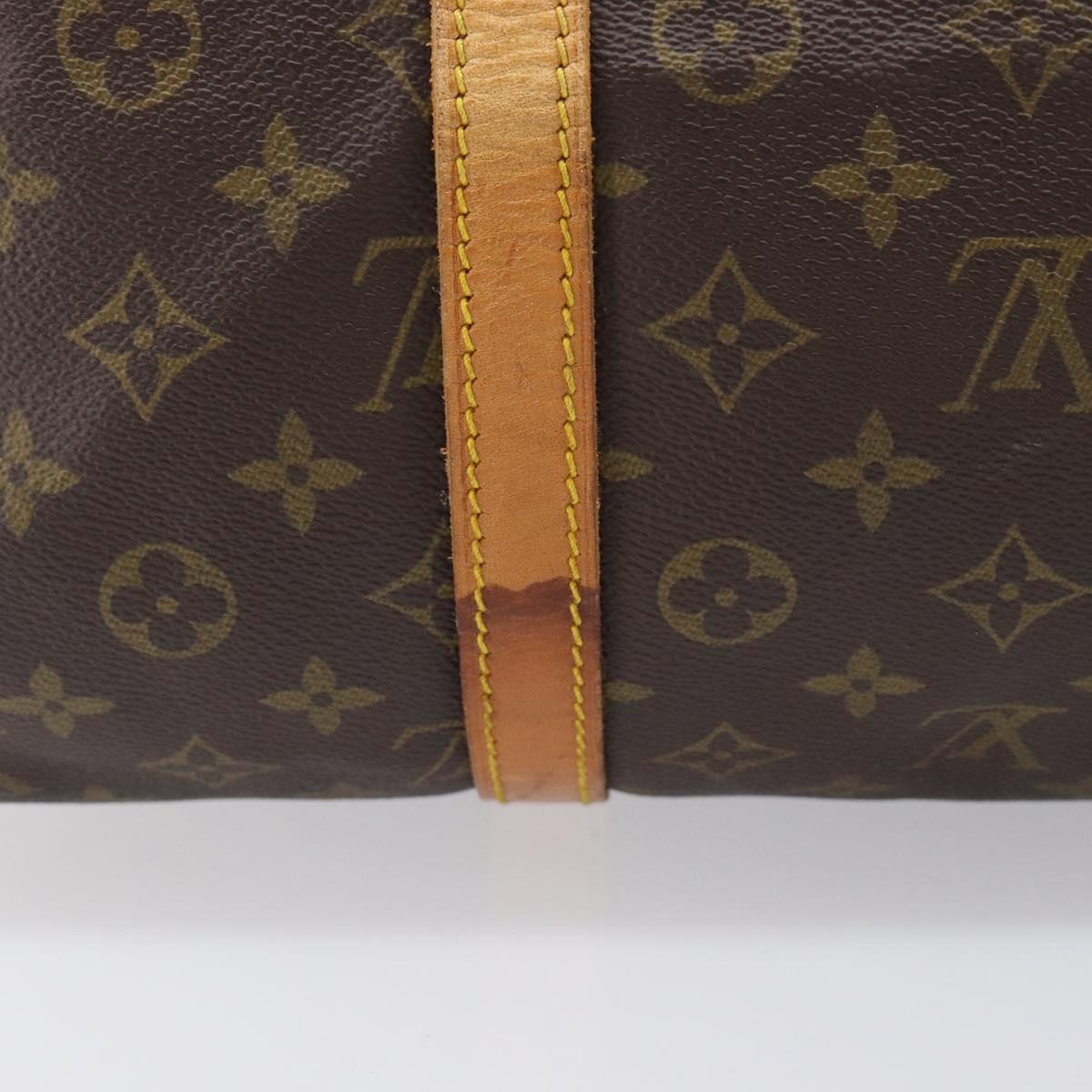 LOUIS VUITTON Monogram Sac Souple 35 Boston Bag M41626 LV Auth 205959