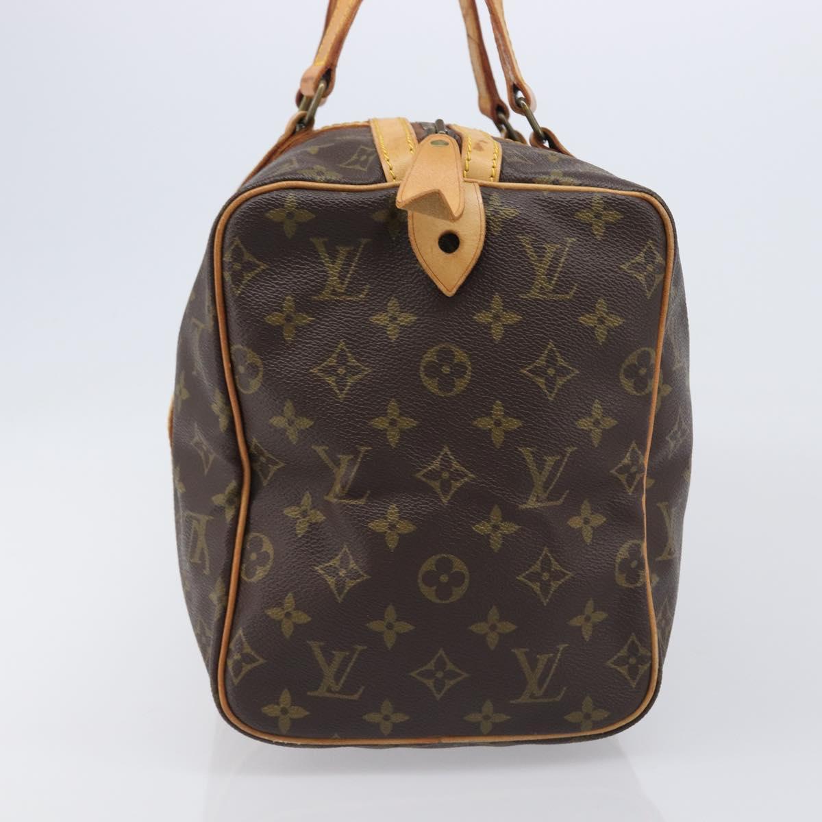 LOUIS VUITTON Monogram Sac Souple 35 Boston Bag M41626 LV Auth 205959