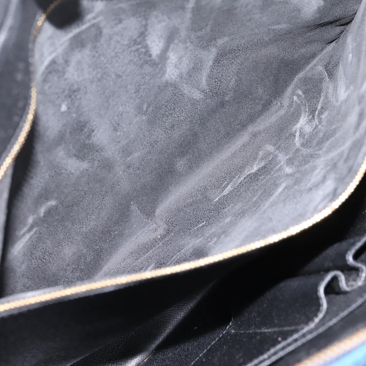 LOUIS VUITTON Epi Porte Documents Voyage Business Bag Black M54475 Auth 205960A