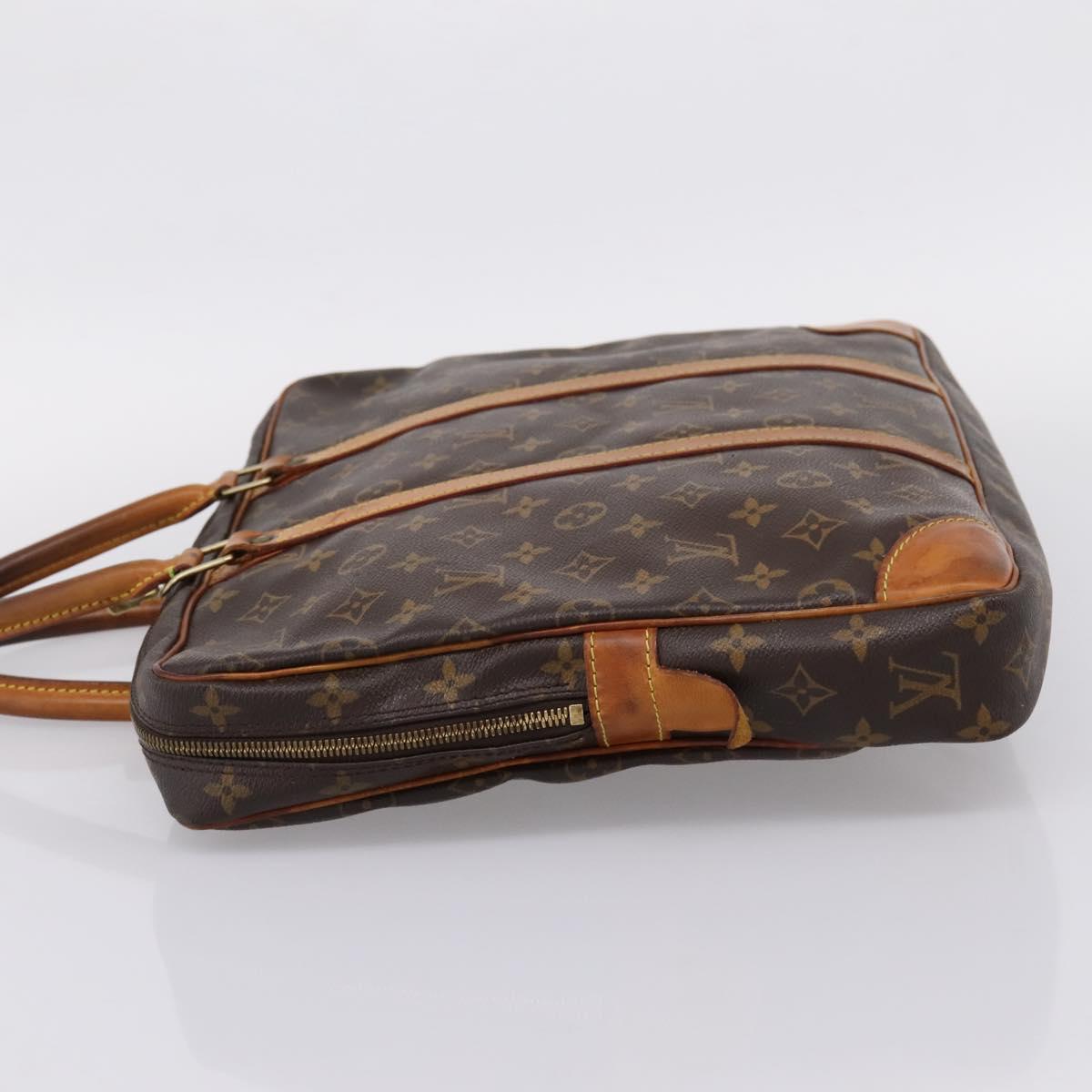 LOUIS VUITTON Monogram Porte Documents Voyage Business Bag M53361 LV Auth 205961