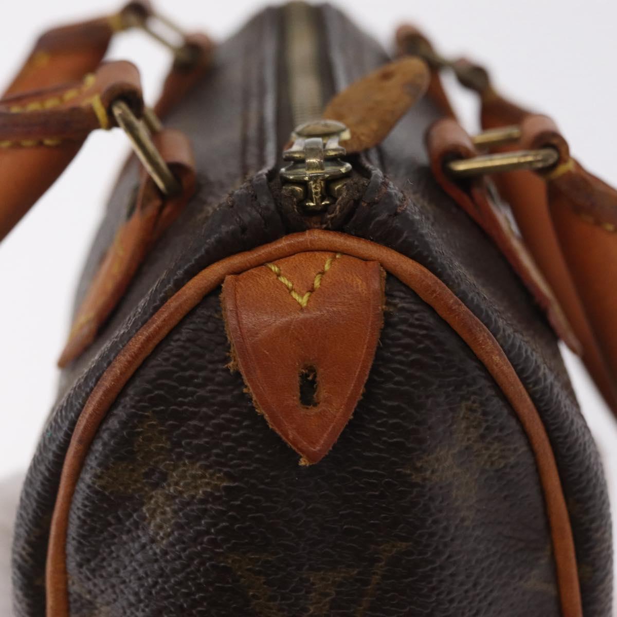 LOUIS VUITTON Monogram Mini Speedy Hand Bag M41534 LV Auth 205974A