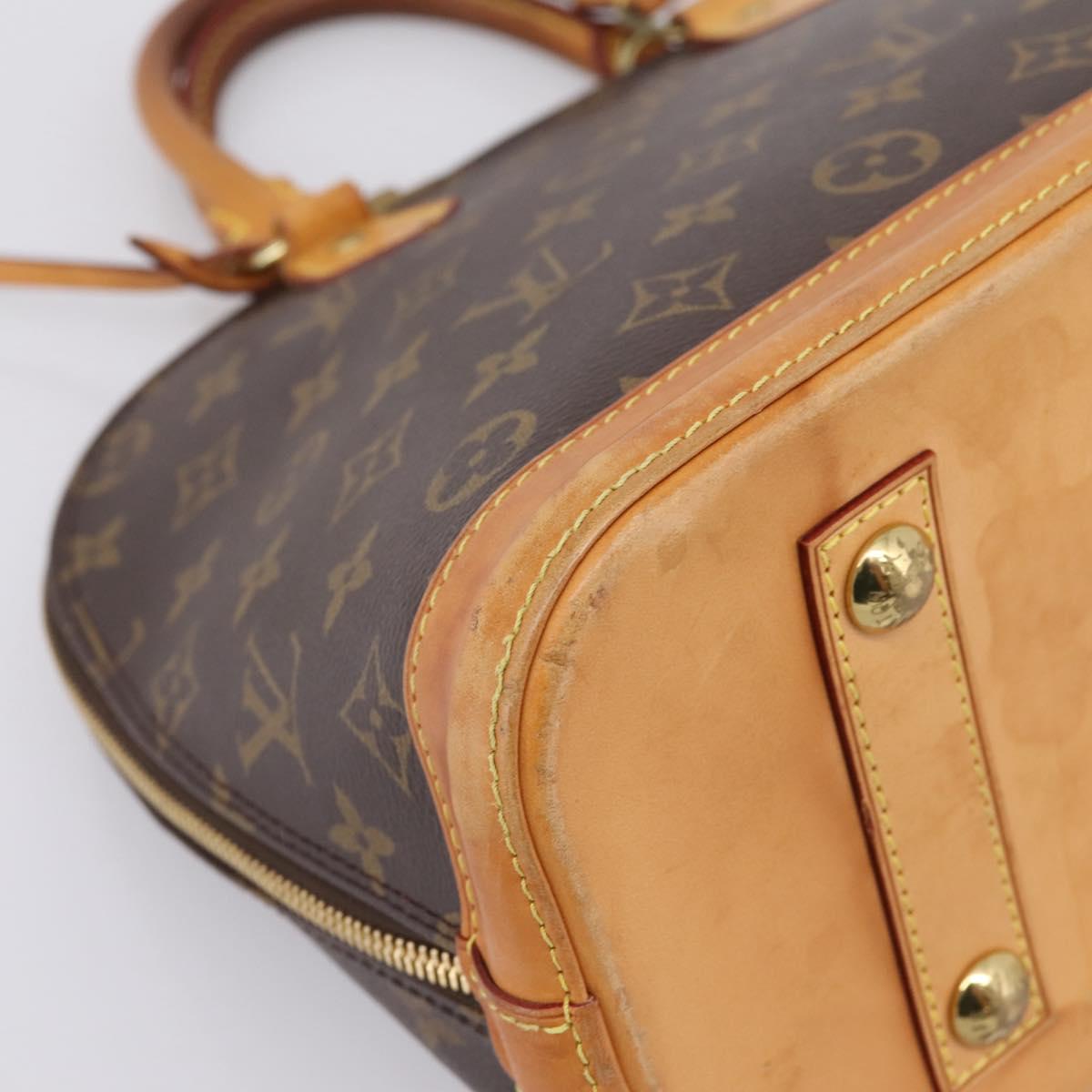 LOUIS VUITTON Monogram Alma PM Hand Bag M53151 LV Auth 205979