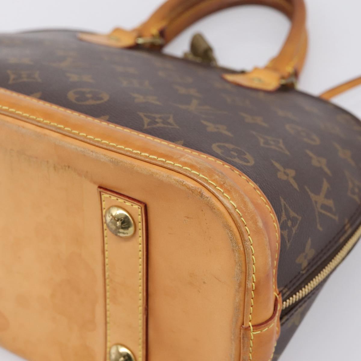 LOUIS VUITTON Monogram Alma PM Hand Bag M53151 LV Auth 205979
