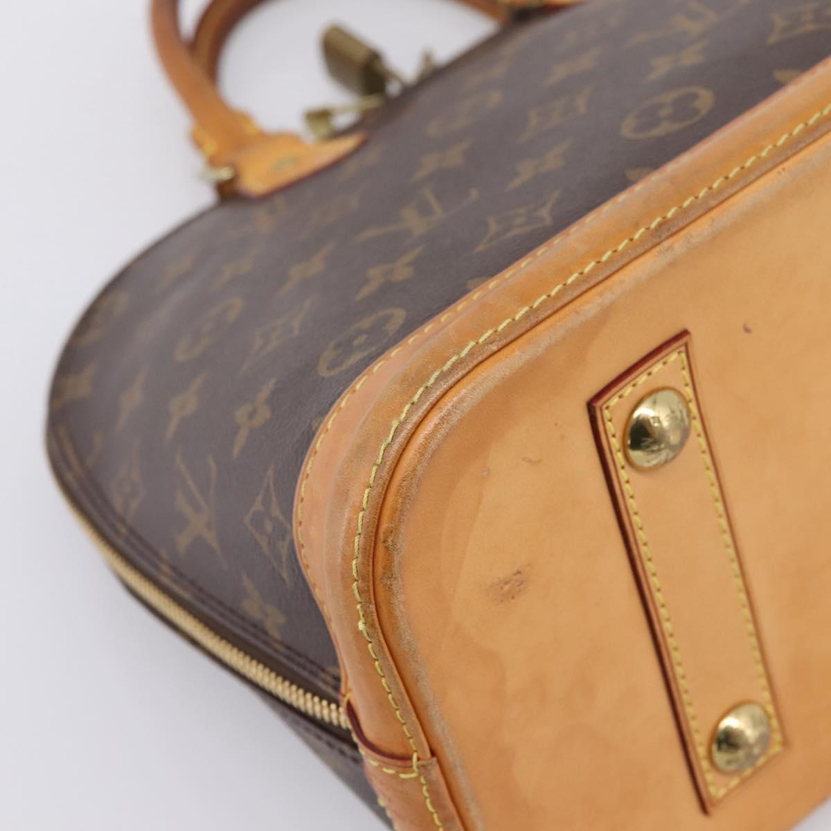 LOUIS VUITTON Monogram Alma PM Hand Bag M53151 LV Auth 205979